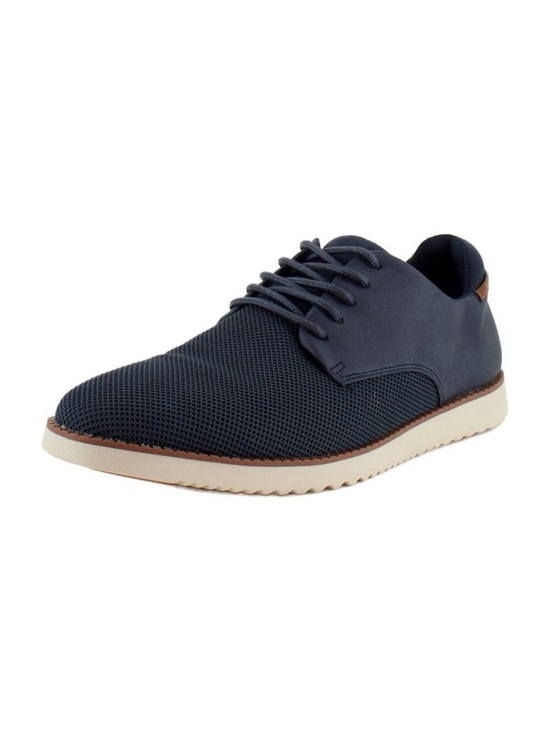New NIB Men\'s Navy Sync Knit Casual Lace-Up Oxford Shoes Sz 13 $85 main image 4
